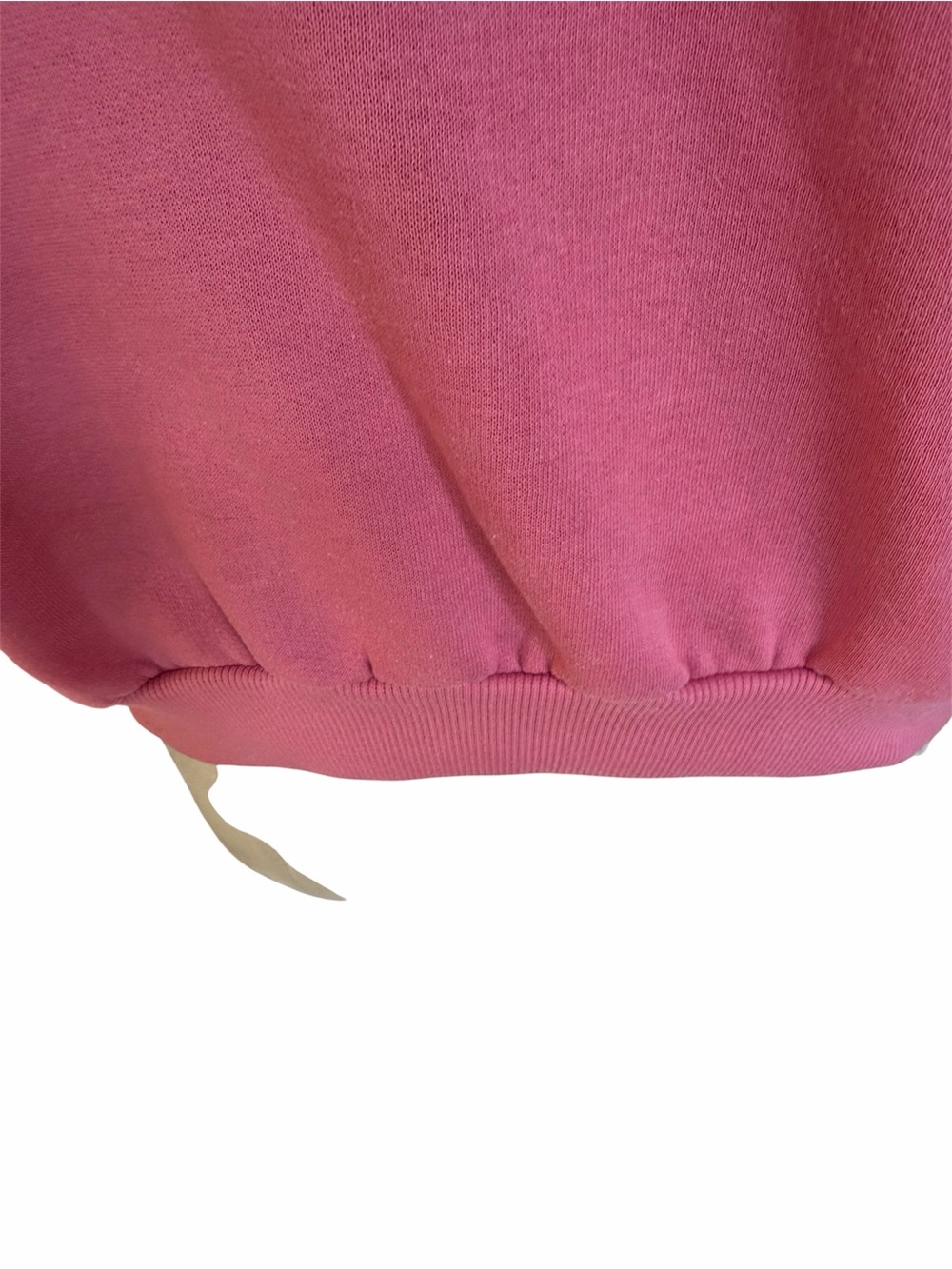 Late 80s/90s EB Sport Bubblegum Pink Mock Neck Collar w/3 Button Quarter-Placket - Picture 3 of 6